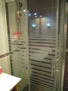 bañera shower